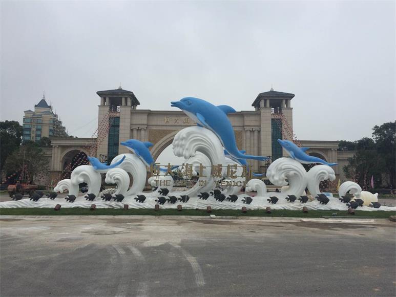 大型景觀(guān)玻璃鋼雕塑