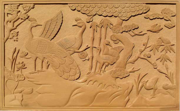 砂巖浮雕有什么優(yōu)勢，它是經(jīng)久不衰的藝術(shù)