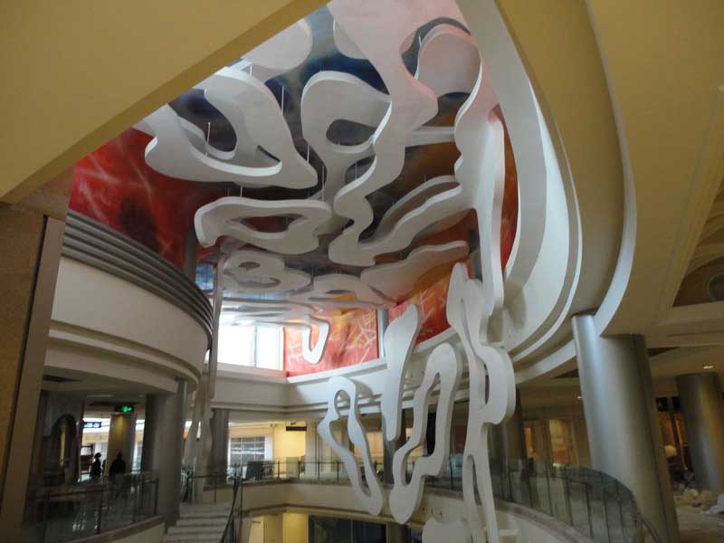 玻璃鋼浮雕展現城市風(fēng)范