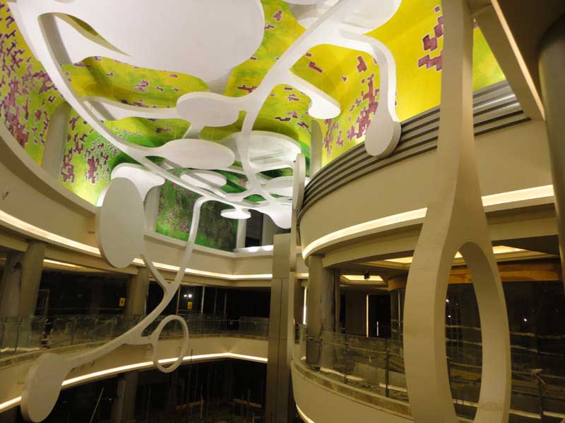 玻璃鋼佛像雕塑的制作和運輸