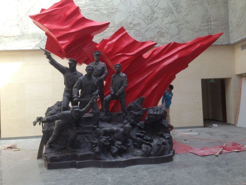 你知道玻璃鋼雕塑是如何上色的嗎