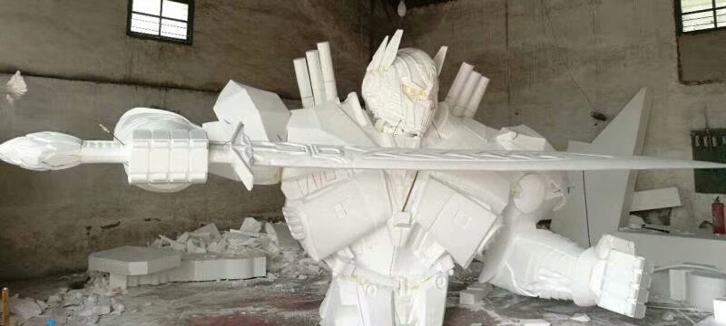  現代不銹鋼雕塑