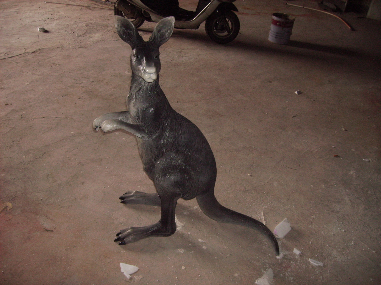 可愛(ài)的動(dòng)物雕塑