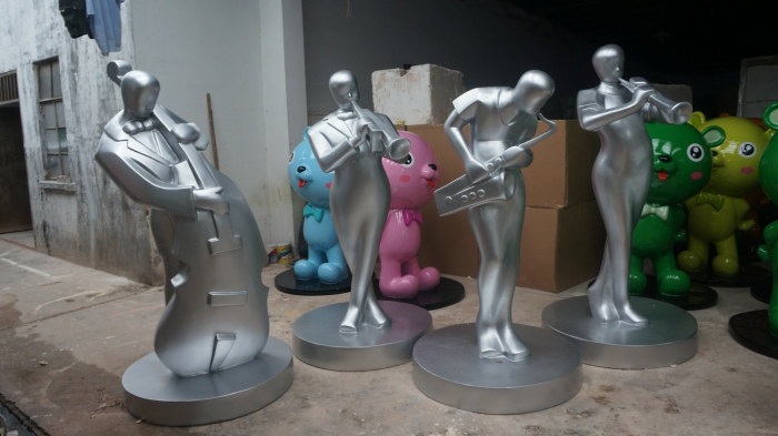 玻璃鋼古代人物塑像如何計費？如何做？